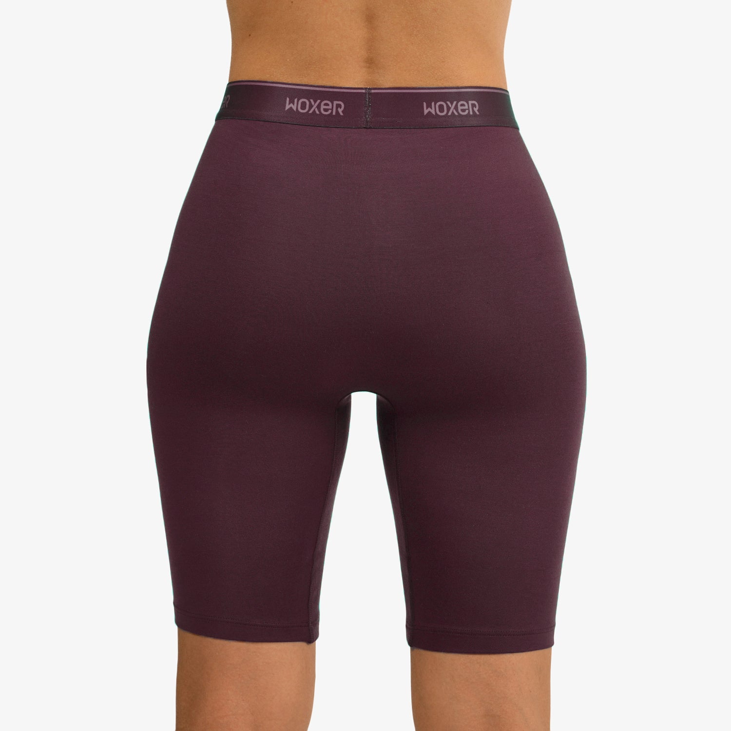 Biker High Waisted Cranberry