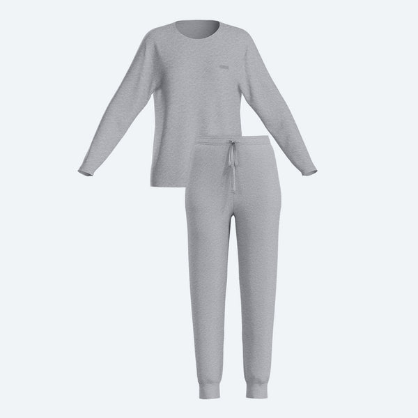 Sleep Set Long Sleeve Heather Grey