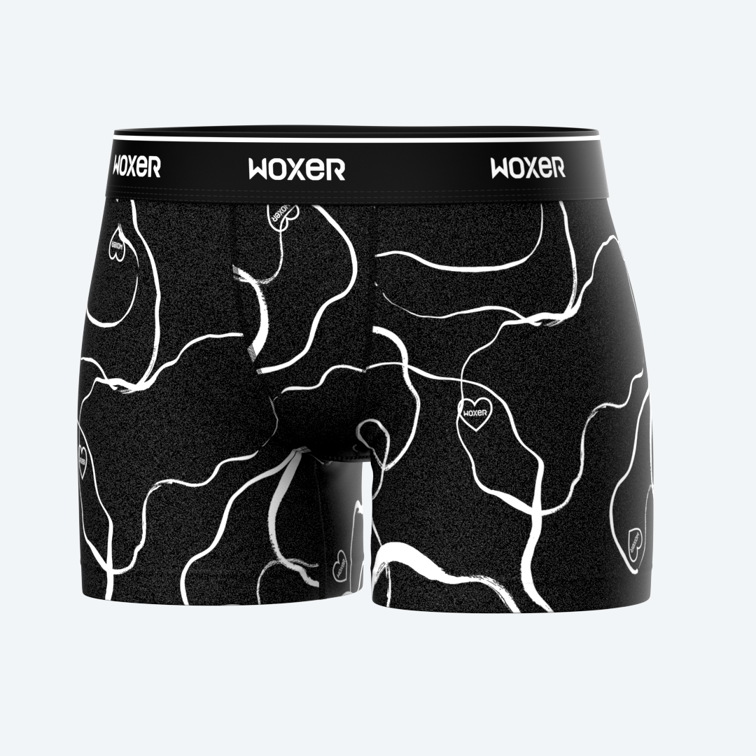 Star Whimsical Hearts | Women's Boxer's & Boy Shorts | Woxer