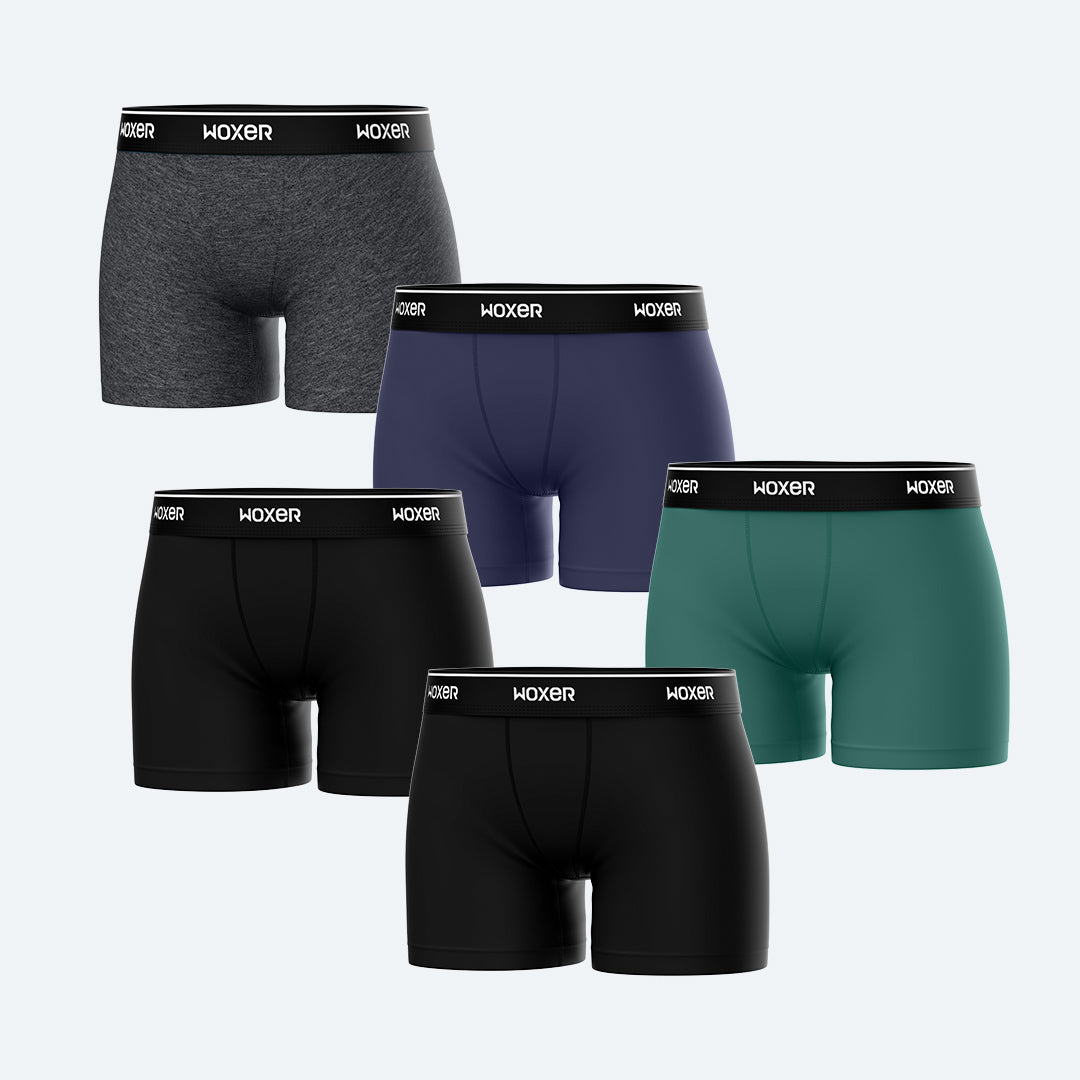 Star Ignite 5-Pack | Women's Boxer's & Boy Shorts | Woxer
