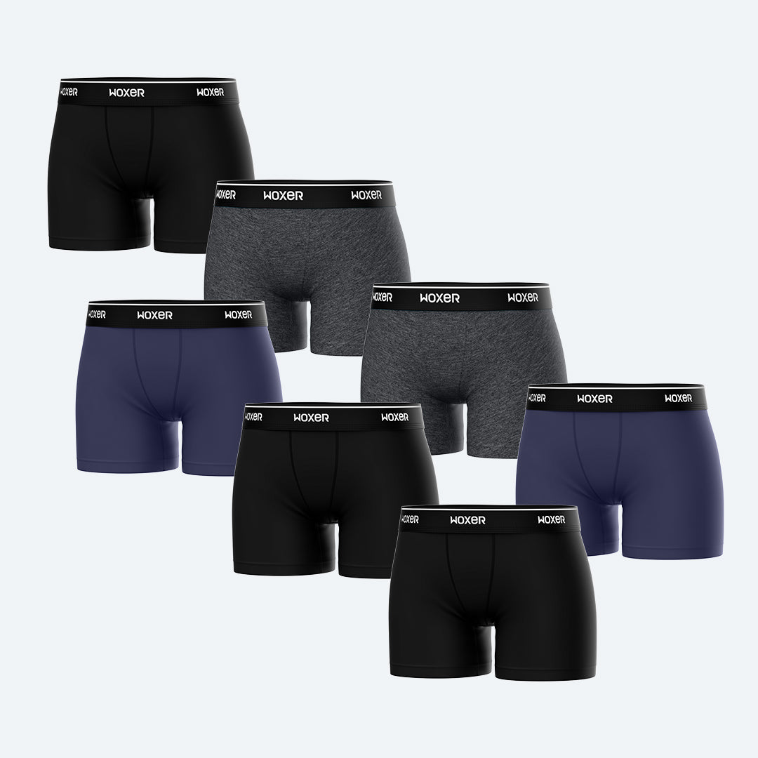 Star Ignite 7-Pack | Women's Boxer's & Boy Shorts | Woxer