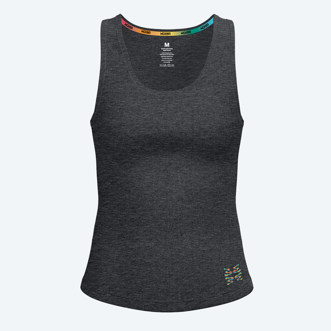 Tank Contrast Heather Women's Boxer's & Boy Shorts Woxer