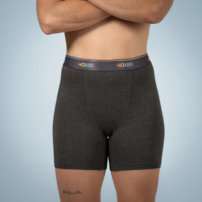 Baller High Waisted Pride Charcoal Heather