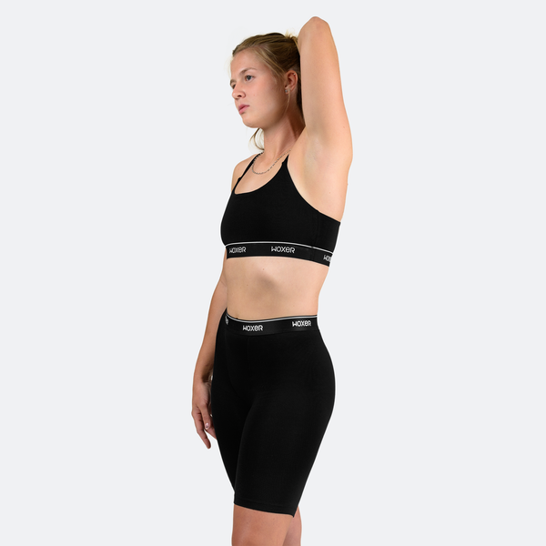 Biker High Waisted Black 2.0 7-Pack