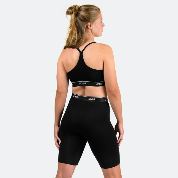 Biker High Waisted Black 2.0 7-Pack