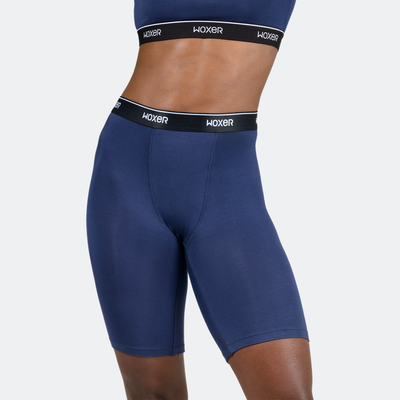 Biker High Waisted Navy 2.0