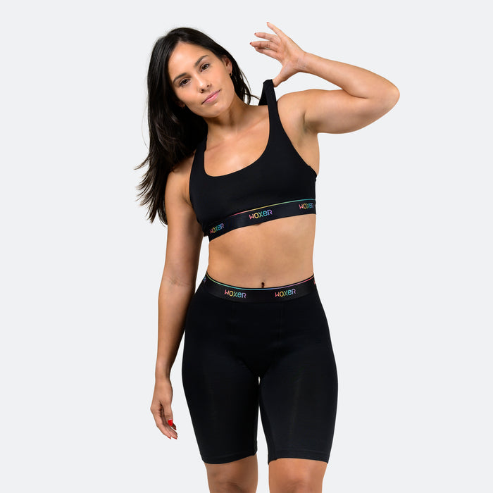 Biker High Waisted Dark 10-Pack