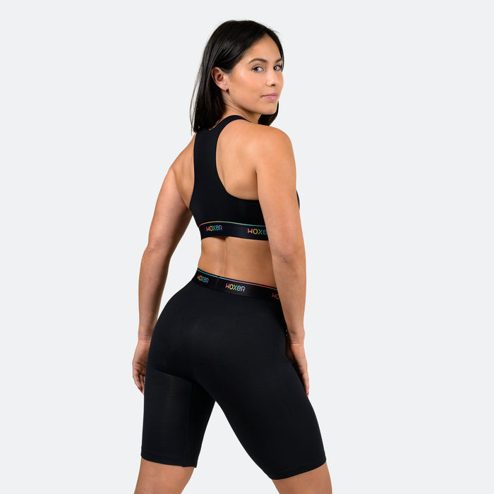 Biker High Waisted Dark 6-Pack