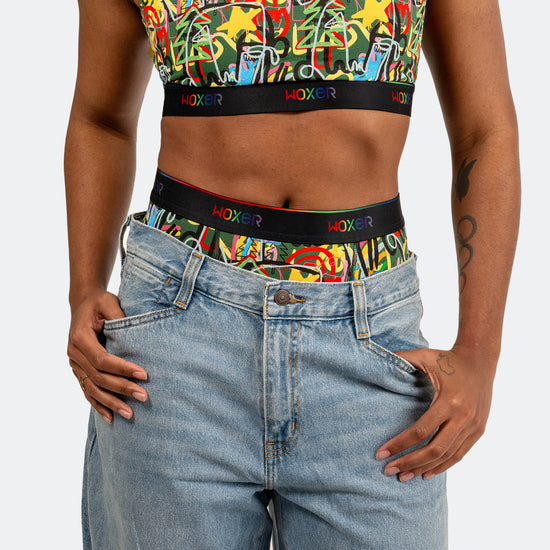 Baller High Waisted Pride Glow 6-Pack