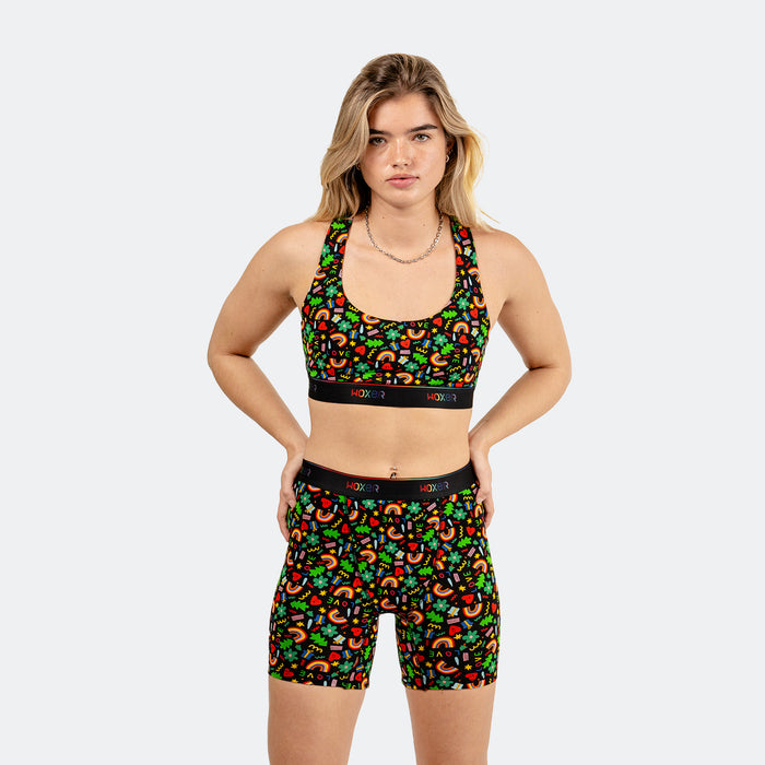 Baller High Waisted Festive Flare 4-Pack