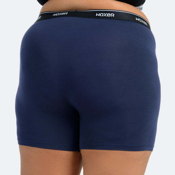 Baller High Waisted Navy Burst 6-Pack