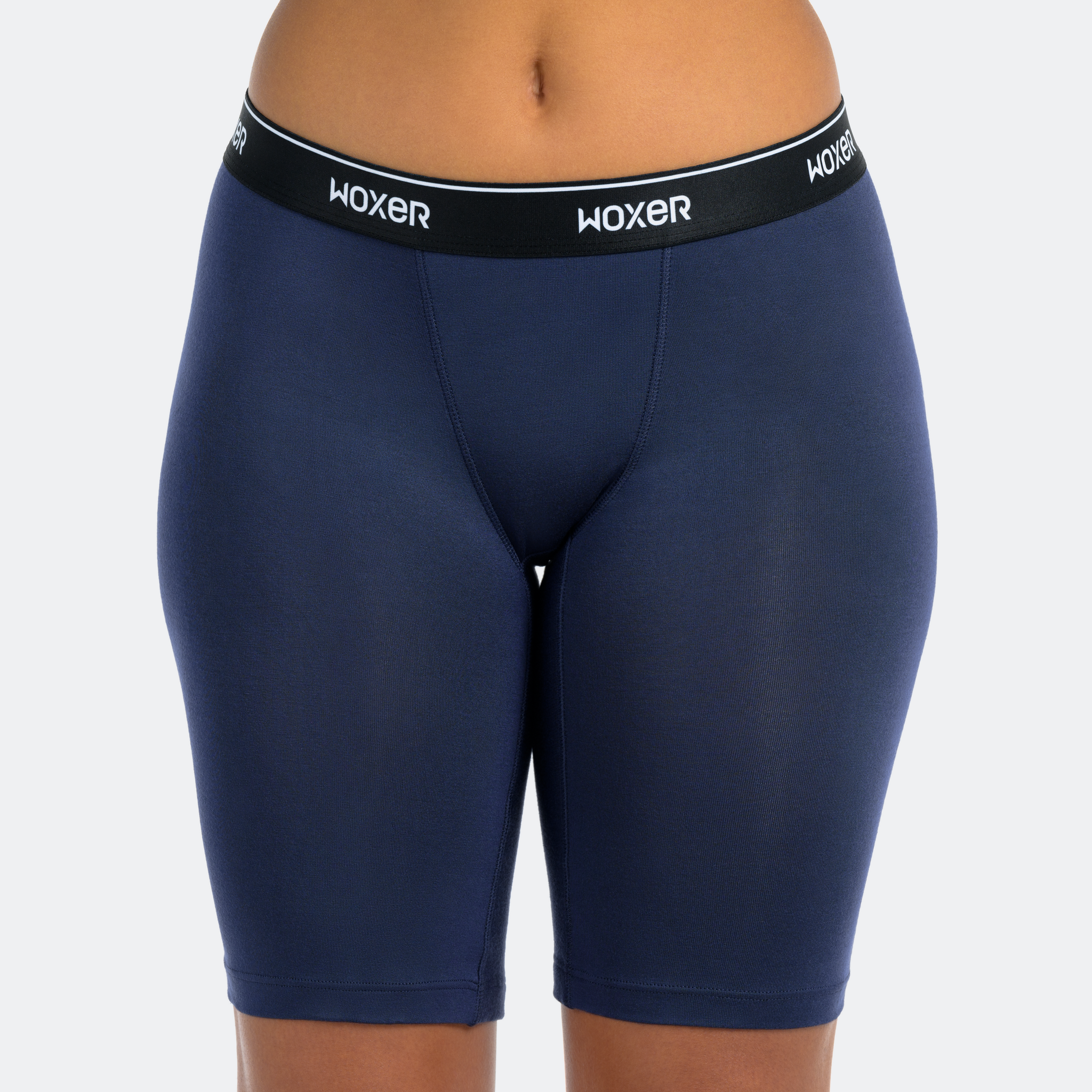 Woxer Women's Boxer Briefs Underwear, Biker 9” Boyshorts, Exercise Shorts  Soft, Panties, Chafing-Free, No Roll Inseam