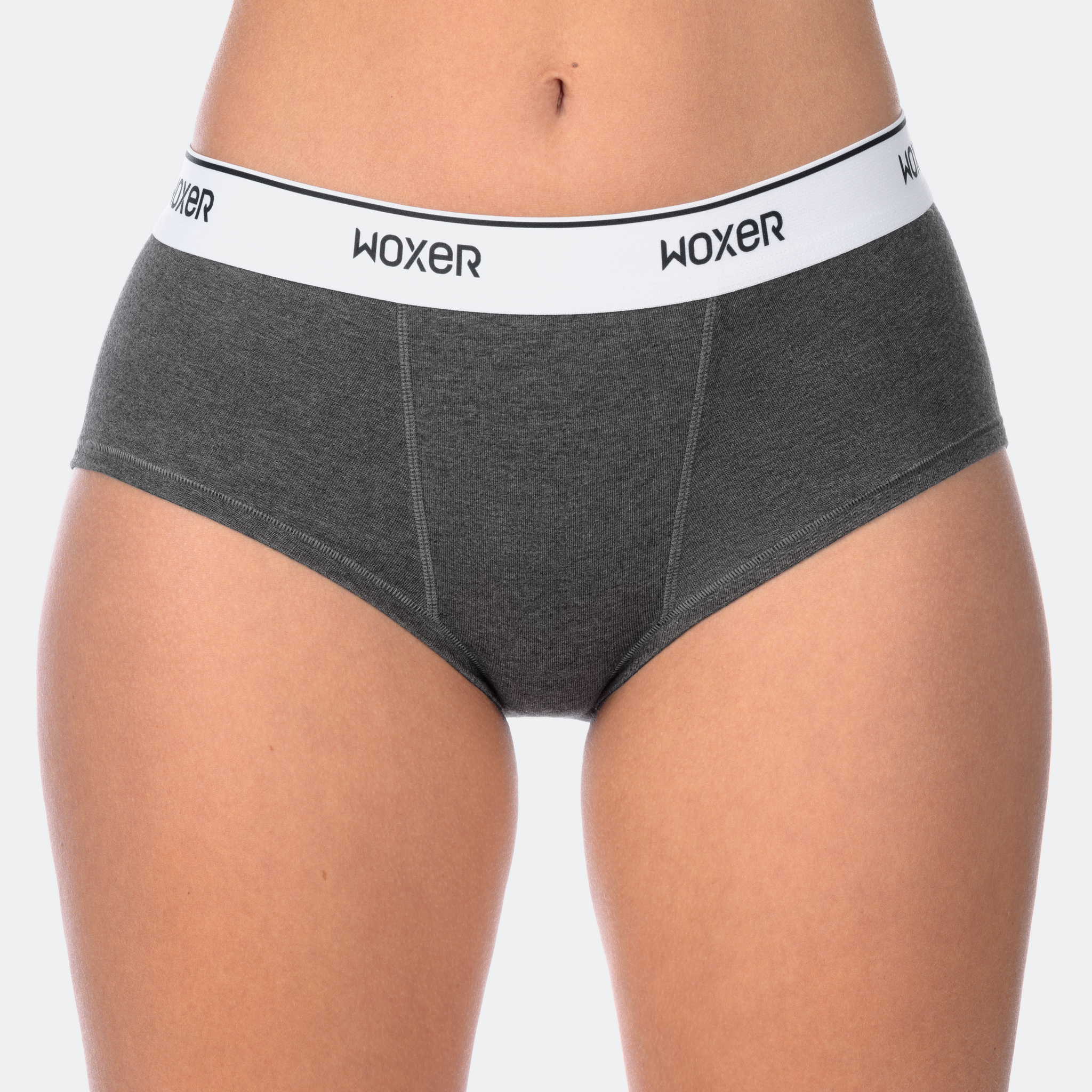 Hanes womens Retro Rib Boyshort Underwear, 3-pack Boy Short