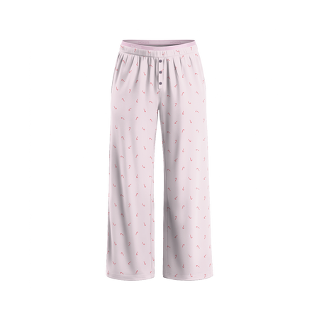 Sleep Loose Pants Candy Cane Ditsy