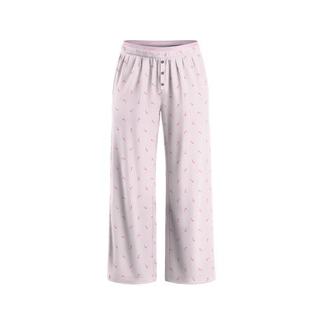 Sleep Loose Pants Candy Cane Ditsy