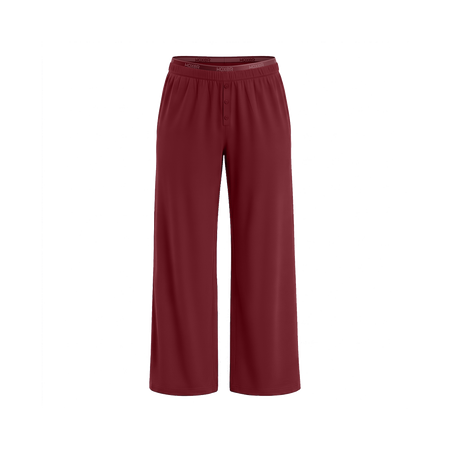 Sleep Loose Pants Claret