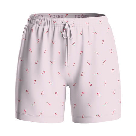 Sleep Shorts Candy Cane Ditsy