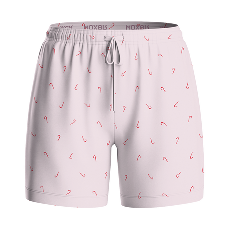 Sleep Shorts Candy Cane Ditsy