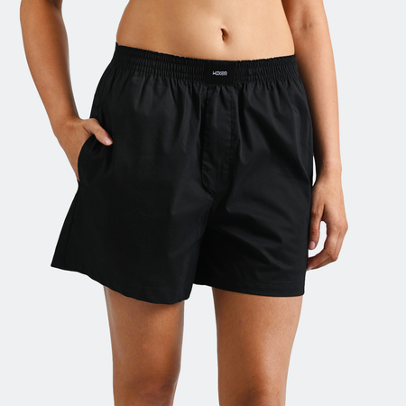 Women's Boxer Shorts Black | Woxer Women's Boxer Shorts Black | Woxer