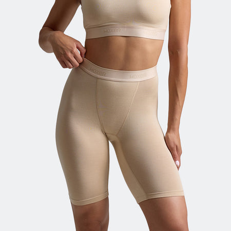 Biker High Waisted Latte 3.0