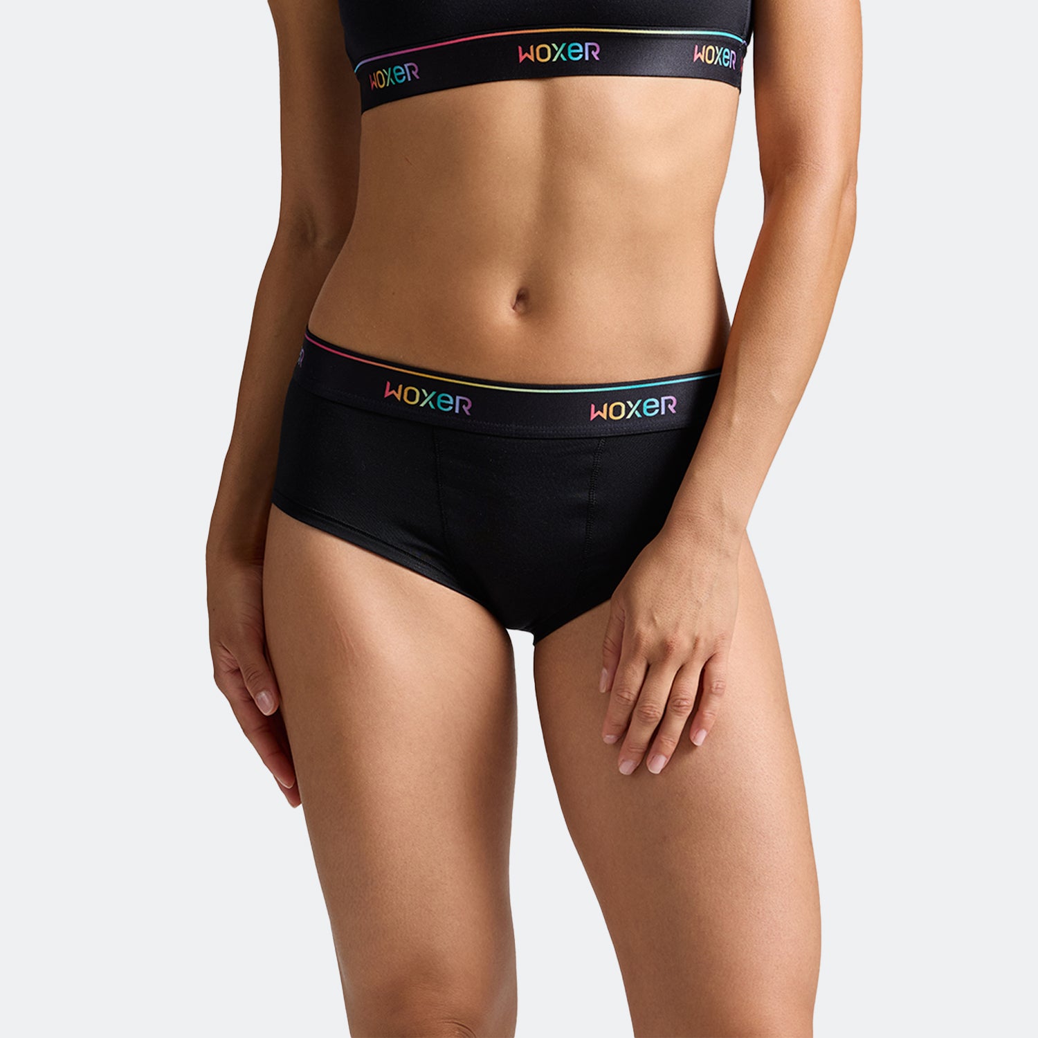 Classic Pride Black 3.0 | Boxer Briefs for Women | Girls Boxer