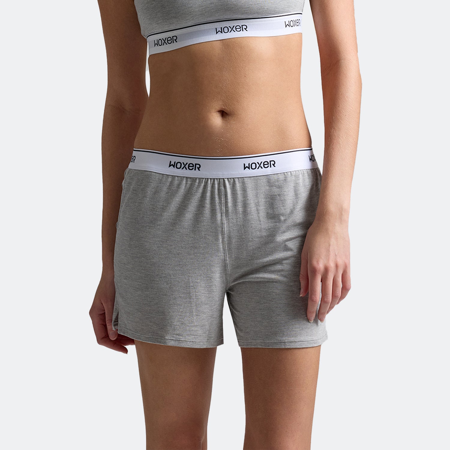 Dreamer Heather Grey | Boxer Briefs for Women | Girls Boxer