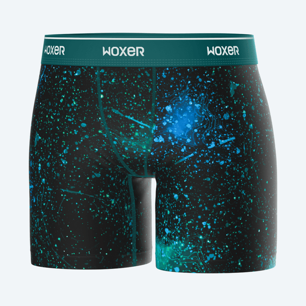Baller Nebula Mint | Women's Boxers & Boy Shorts | Woxer