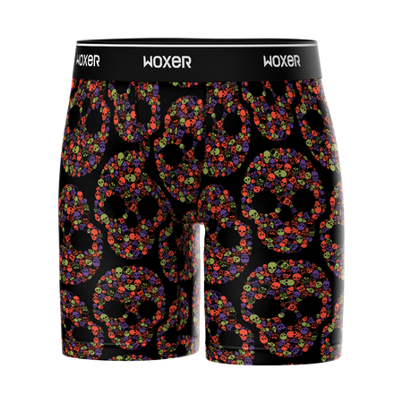 Biker High Waisted Eerie Multi