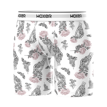 Biker Pad Liner Botanical Bones