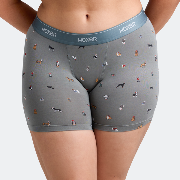 Baller Sage Pups Women's Boxers Boy Shorts Woxer