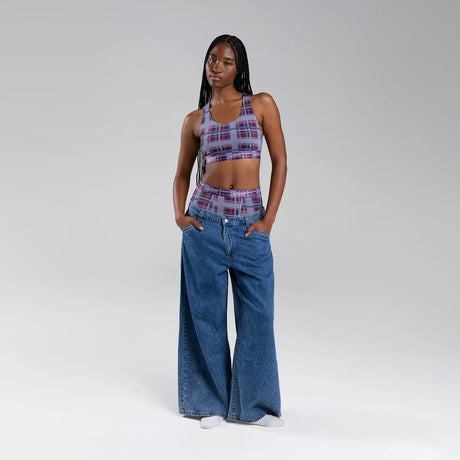 Maelyn wears a size S
