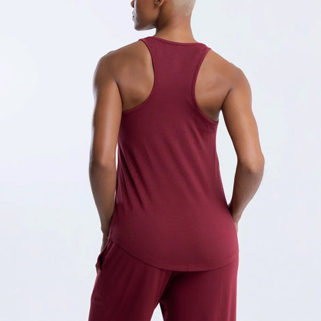 Loose Pants + Sleep Tank Claret Sleep Set