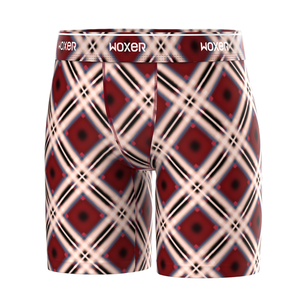 Biker High Waisted Nutcracker Plaid