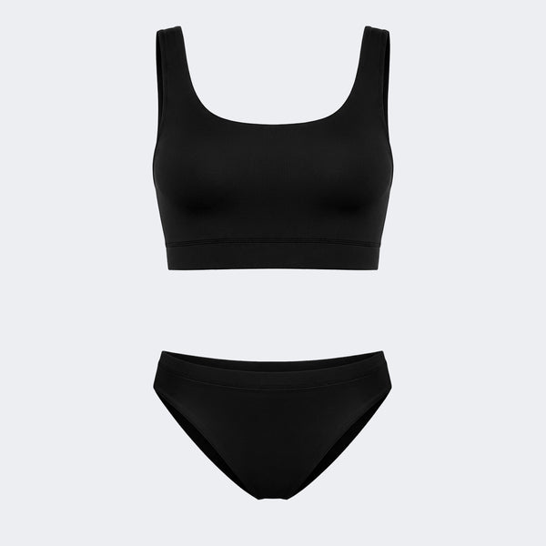Swim Set Bikini Boss Jet Black