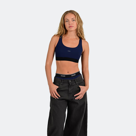 Angelica wears a size S