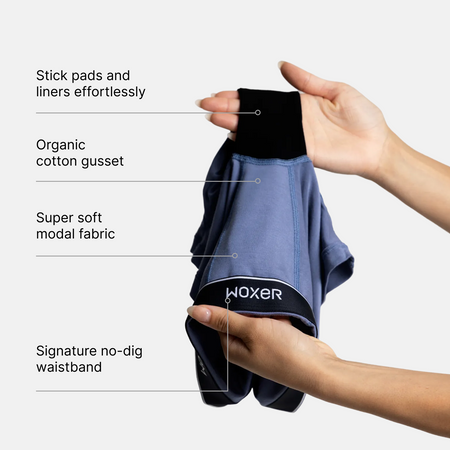 Baller Pad Liner Steel Blue