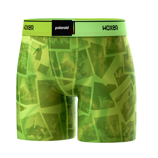 Baller High Waisted Lime Polaroid Pictures