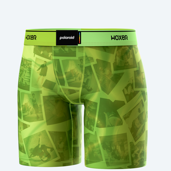 Biker Lime Polaroid Pictures