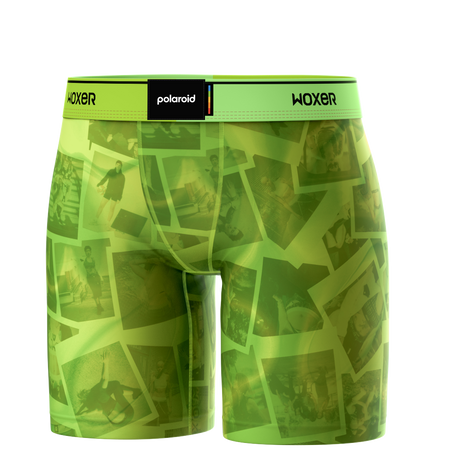 Biker Lime Polaroid Pictures