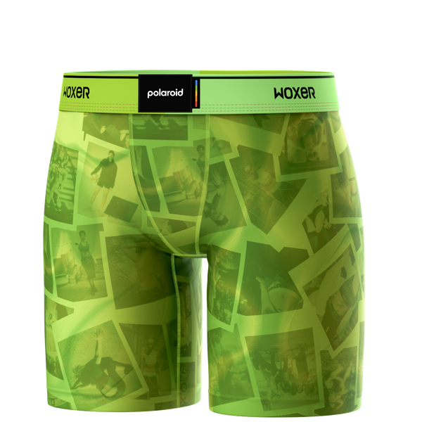 Biker Lime Polaroid Pictures