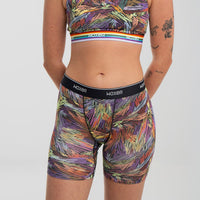 Kez wears a size S