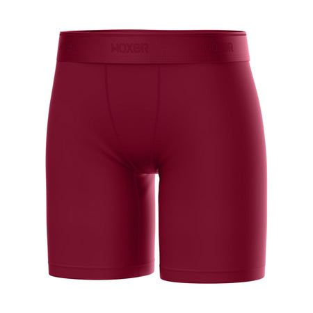 Biker High Waisted Rhubarb