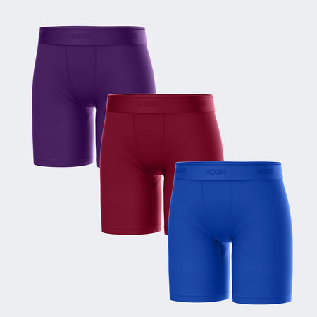 Biker High Waisted Velvet 3-Pack