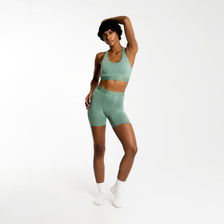 Baller High Waisted Wild Sage