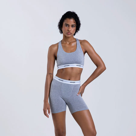 Baller High Waisted Heather Grey