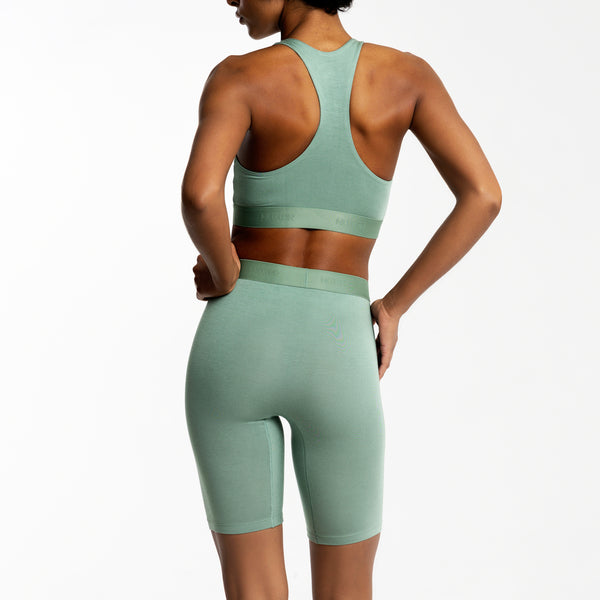 Biker High Waisted Wild Sage