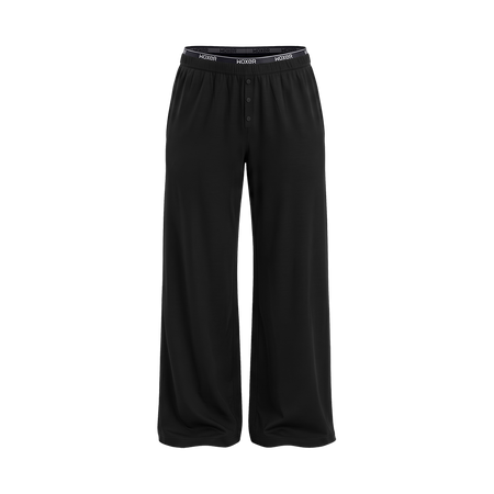 Sleep Loose Pants Black