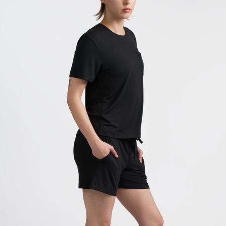 Kaytie wears a size S