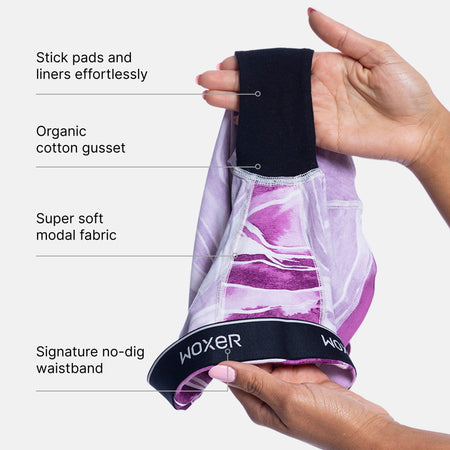 Baller Pad Liner Plum Tide
