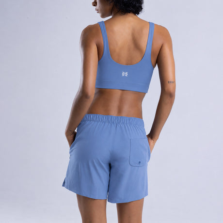 Swim Trunk Steel Blue